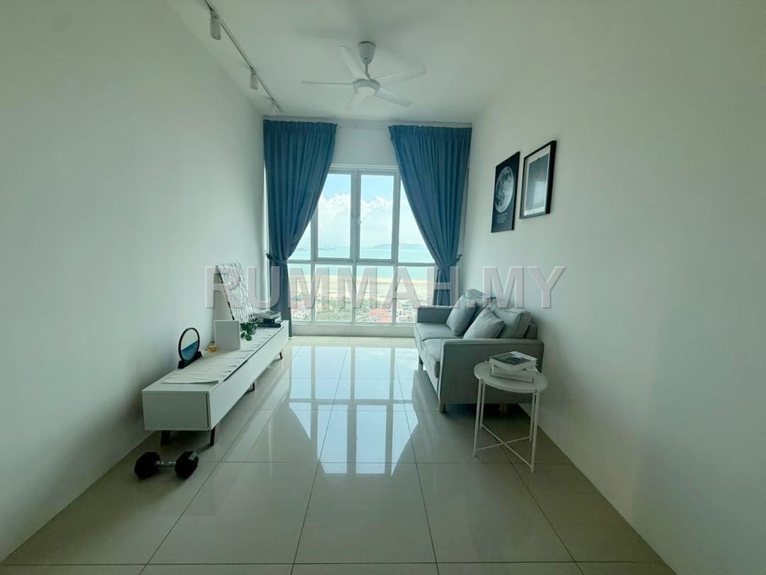 3-bedroom condo in Gelugor, Penang for sale - The Zen, Gelugor | Full Furnished | Seaview 