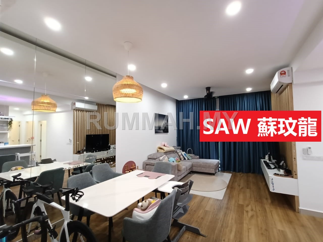 3-bedroom condo in Relau, Penang for sale - Setia Sky Vista Condo Relau , 3 car park