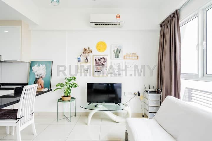 1-bedroom condo in Bayan Lepas, Penang for rent - Studio for Rent @ Tropicana Bay Residence,  | Fully Furnished