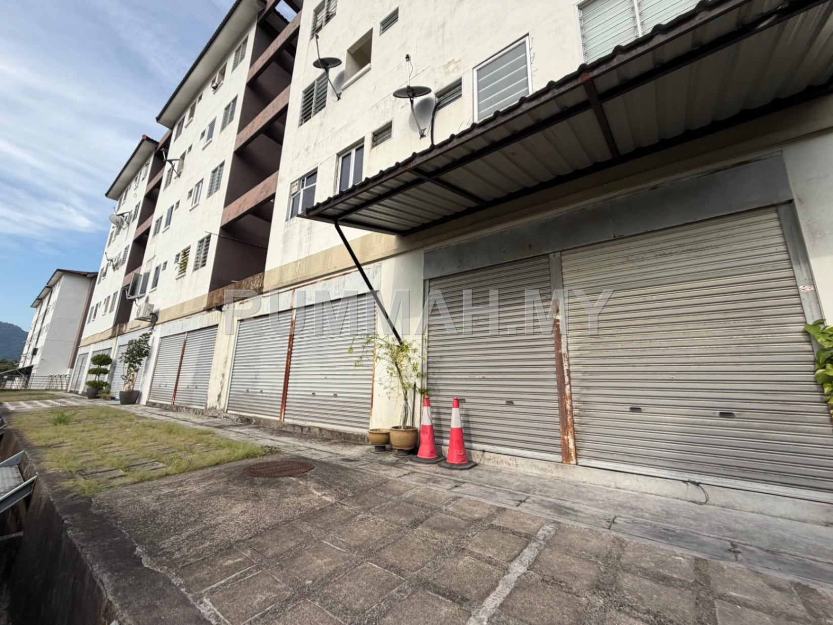 commercial in Alma, Penang for sale - Taman Seri Sejahtera Alma Flat Ground Floor Shoplot 790sf