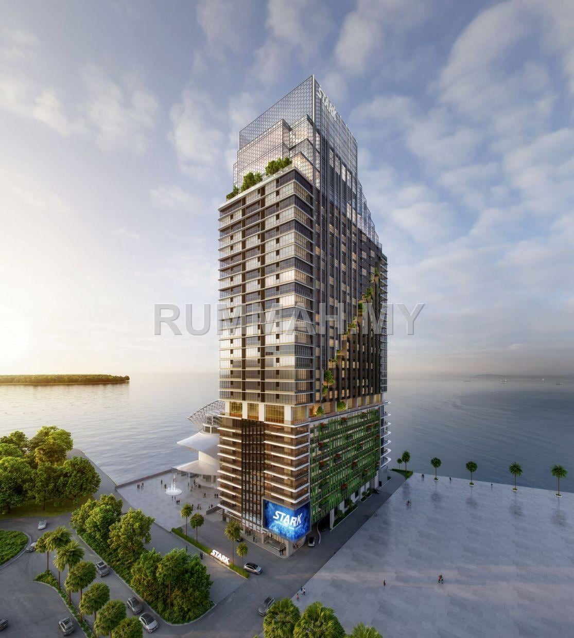 2-bedroom commercial in Gelugor, Penang for sale - Luxury Condo for Sale @ The Light City, Penang | Waterfront