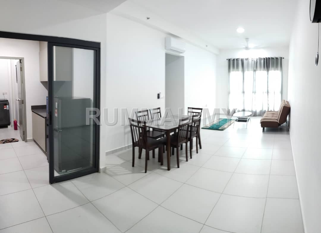 3-bedroom condo in Batu Kawan, Penang for rent - [House/3B2B2CP] Sinaran Residences