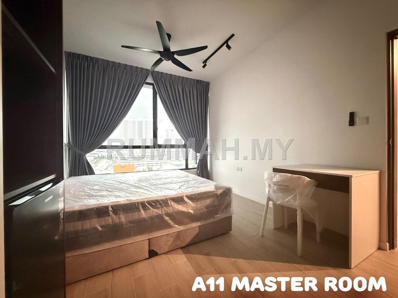 1-bedroom condo in Batu Kawan, Penang for rent - [Small/1B0.3B0CP] Anggun Residences