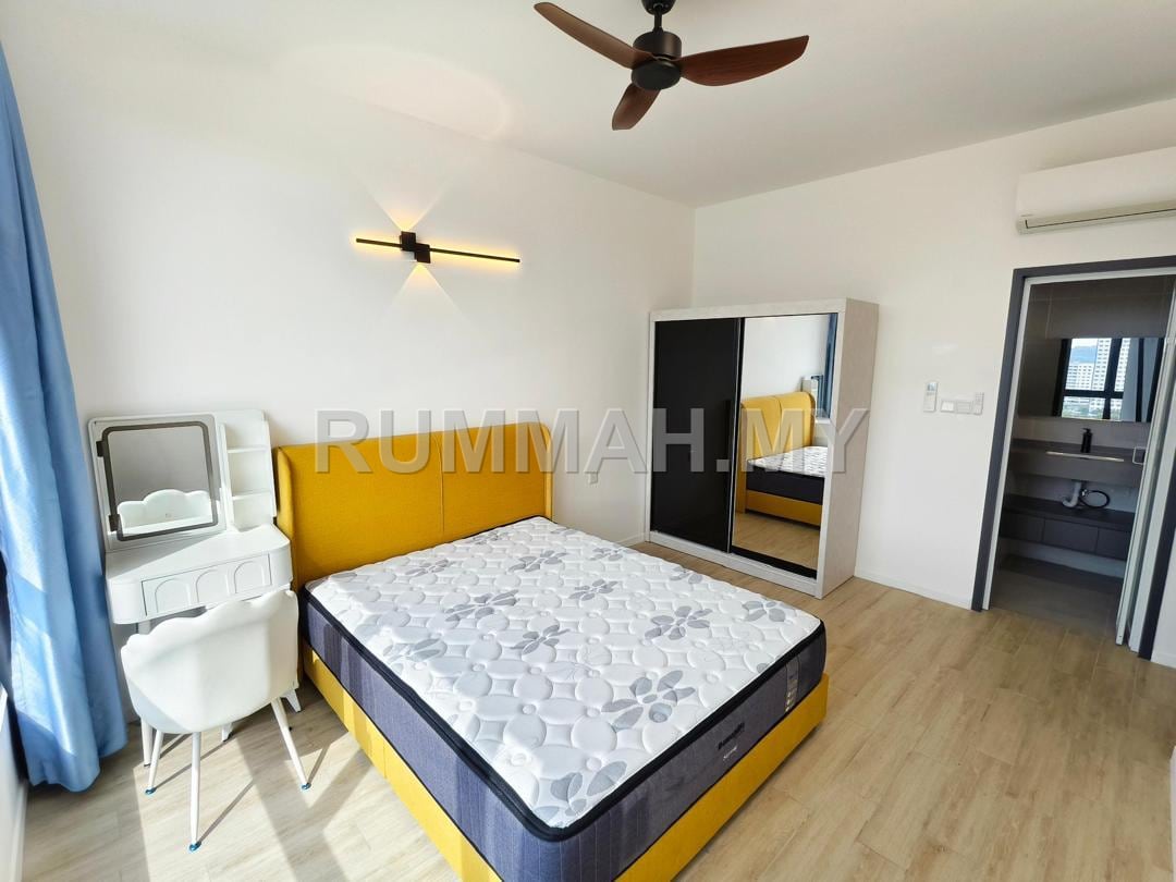 1-bedroom condo in Batu Kawan, Penang for rent - [Master/1B1B0CP] Anggun Residences