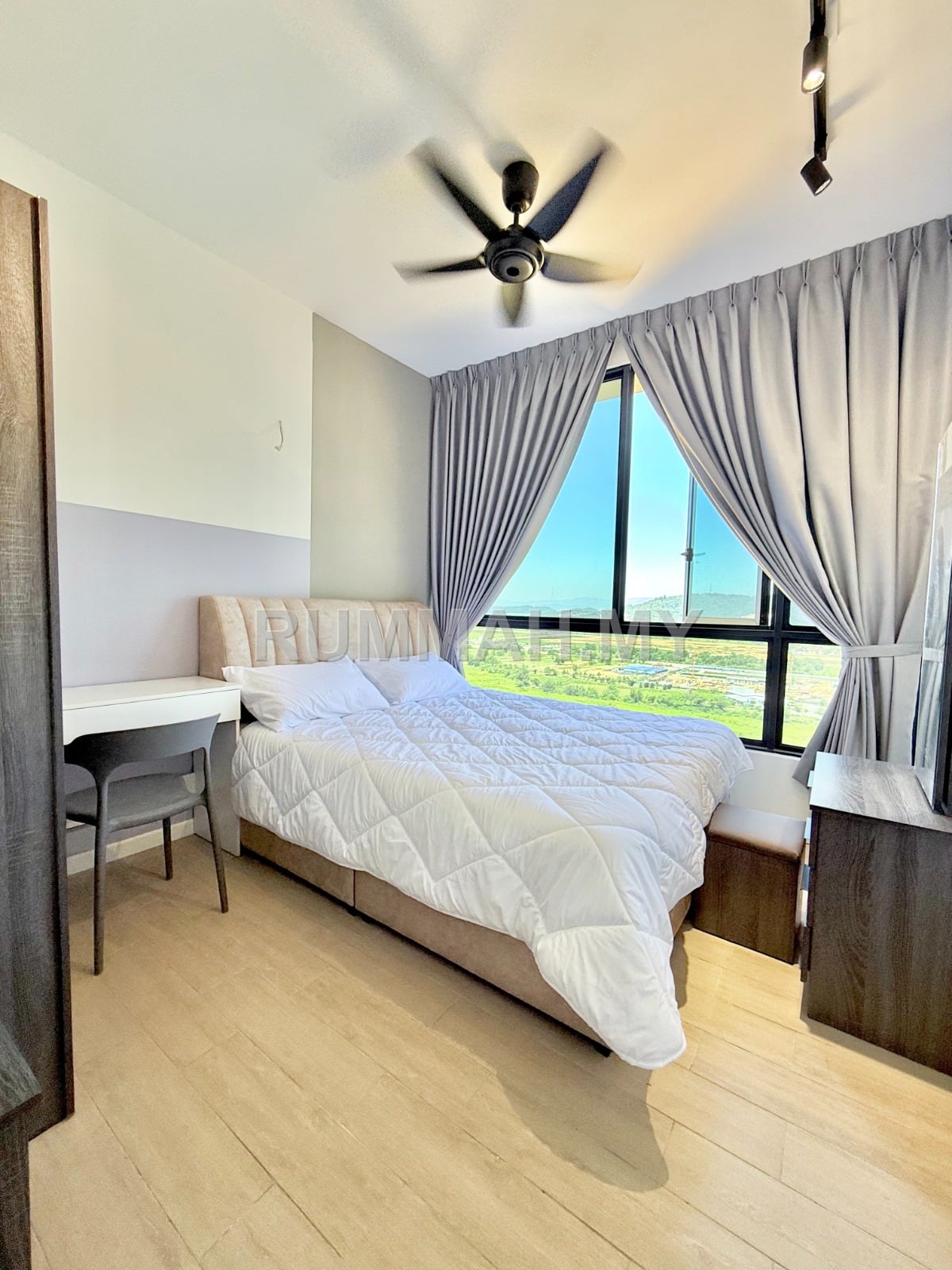 1-bedroom condo in Batu Kawan, Penang for rent - [Medium/1B0.3B0CP] Anggun Residences