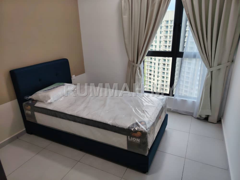 1-bedroom condo in Batu Kawan, Penang for rent - [Living/1B0.3B0CP] Sinaran Residences