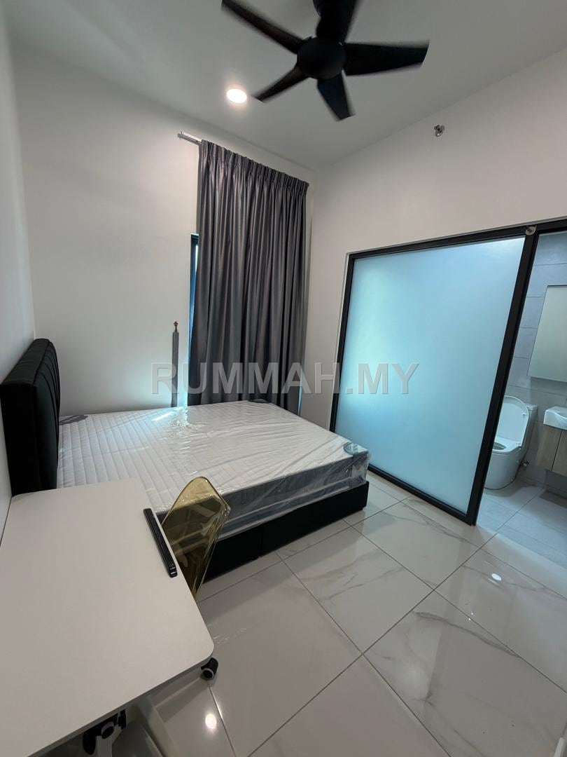 1-bedroom condo in Batu Kawan, Penang for rent - [Master/1B1B0CP] Sinaran Residences