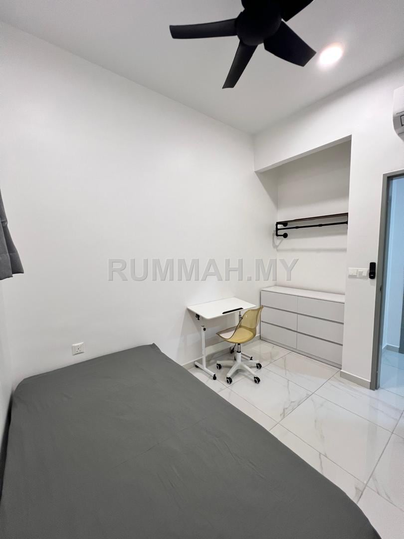 1-bedroom condo in Batu Kawan, Penang for rent - [Mini Studio/1B1B1CP] Sinaran Residences