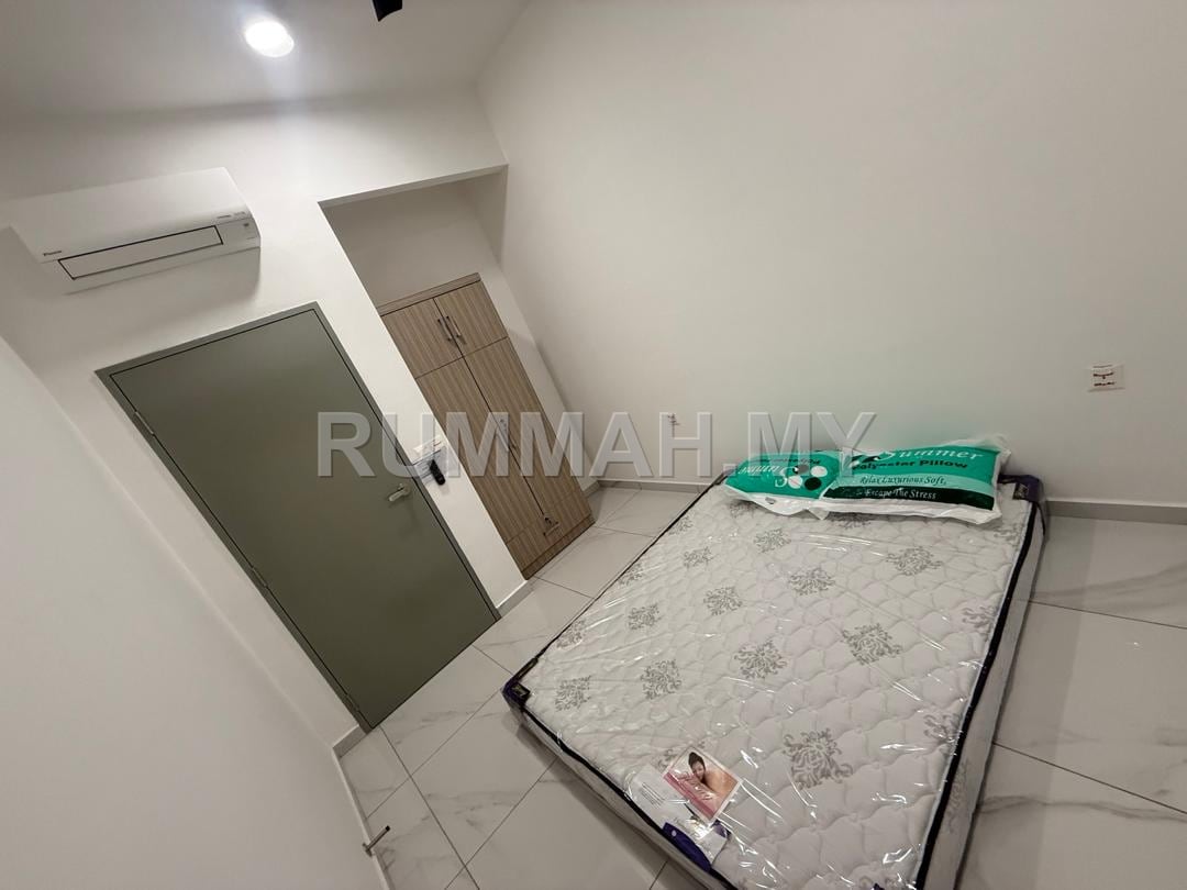 1-bedroom condo in Batu Kawan, Penang for rent - [Small/1B0.3B0CP] Sinaran Residences