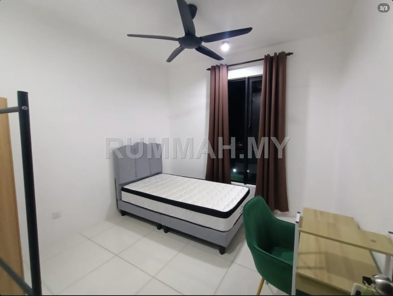 1-bedroom condo in 	 Batu Kawan, Penang for rent - [Medium/1B0.5B0CP] Sinaran Residences