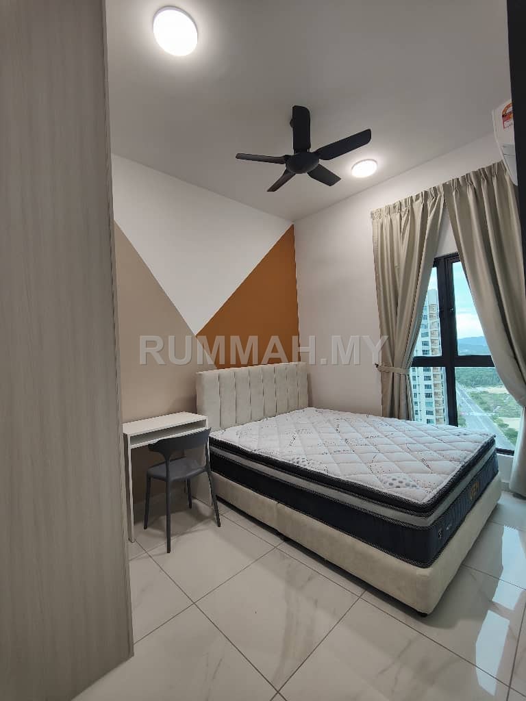 1-bedroom condo in Batu Kawan, Penang for rent - [Master/1B1B0CP] Sinaran Residences