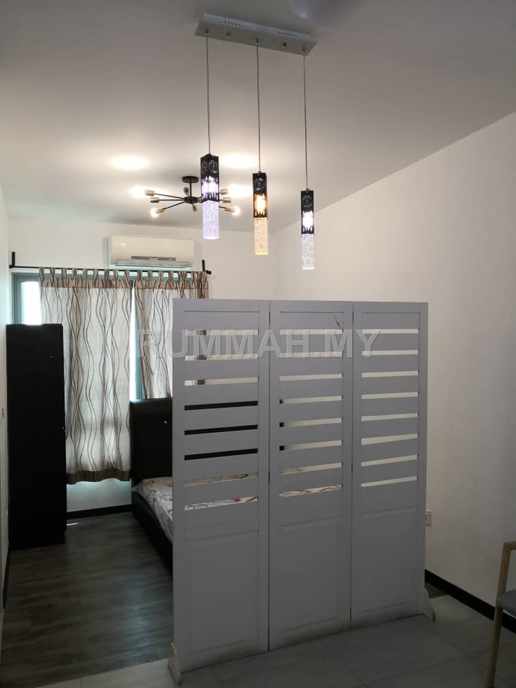 1-bedroom condo in Batu Kawan, Penang for rent - [Studio/1B1B1CP] Sensasi @ Utropolis