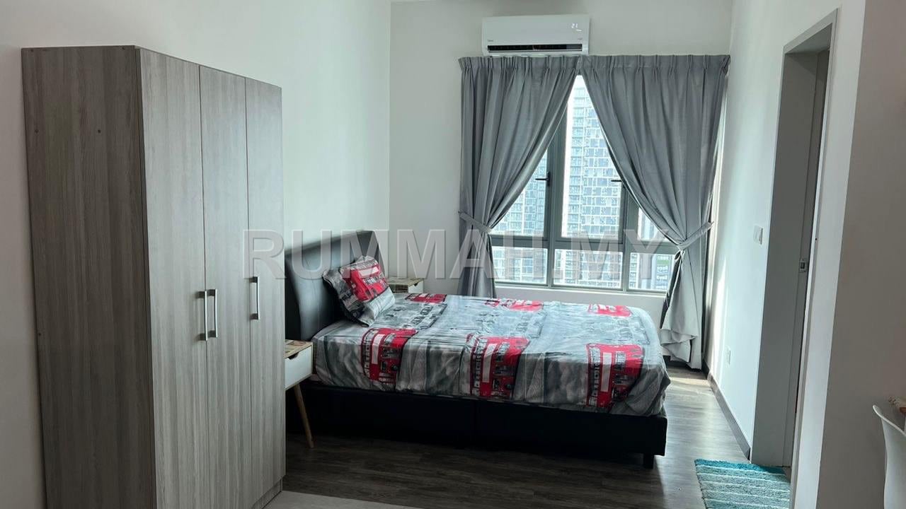 1-bedroom condo in Batu Kawan, Penang for rent - [Studio/1B1B1CP] Sensasi @ Utropolis