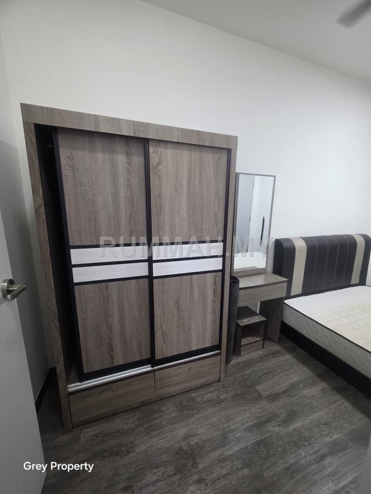 1-bedroom condo in Batu Kawan, Penang for rent - [1BU/1B1B1CP] Sensasi @ Utropolis