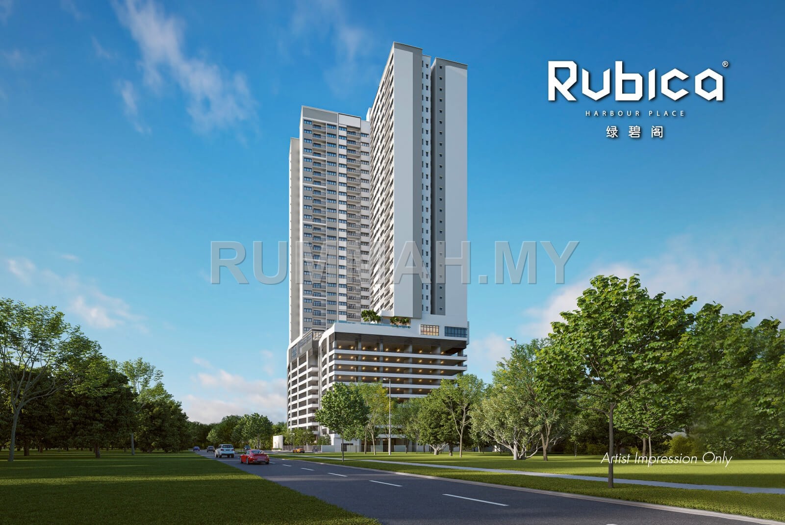 3-bedroom condo in Butterworth, Penang for rent - Condo for Rent @ Rubica harbour, Butterworth | Fully Furnished
