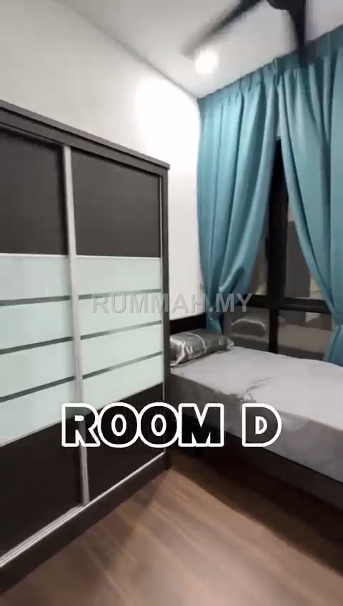 1-bedroom condo in Batu Kawan, Penang for rent - [Small/1B0.3B0CP] Vertu Resort