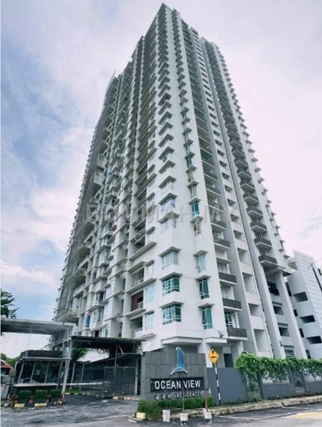3-bedroom condo in Butterworth, Penang for rent - Condo Room for Rent @ Ocean View Residences, Butterworth | Fully Furnished