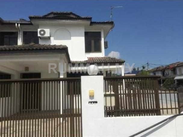 4-bedroom house in Butterworth, Penang for sale - 2-Storey Terraced House Corner Unit for Sale @ Taman Bagan, Butterworth | Fully Furnished