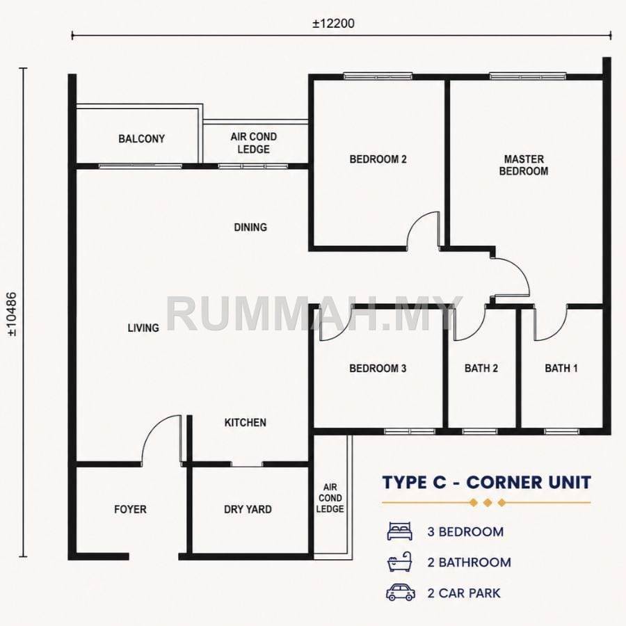 condo in Simpang Ampat, Penang — photo 2