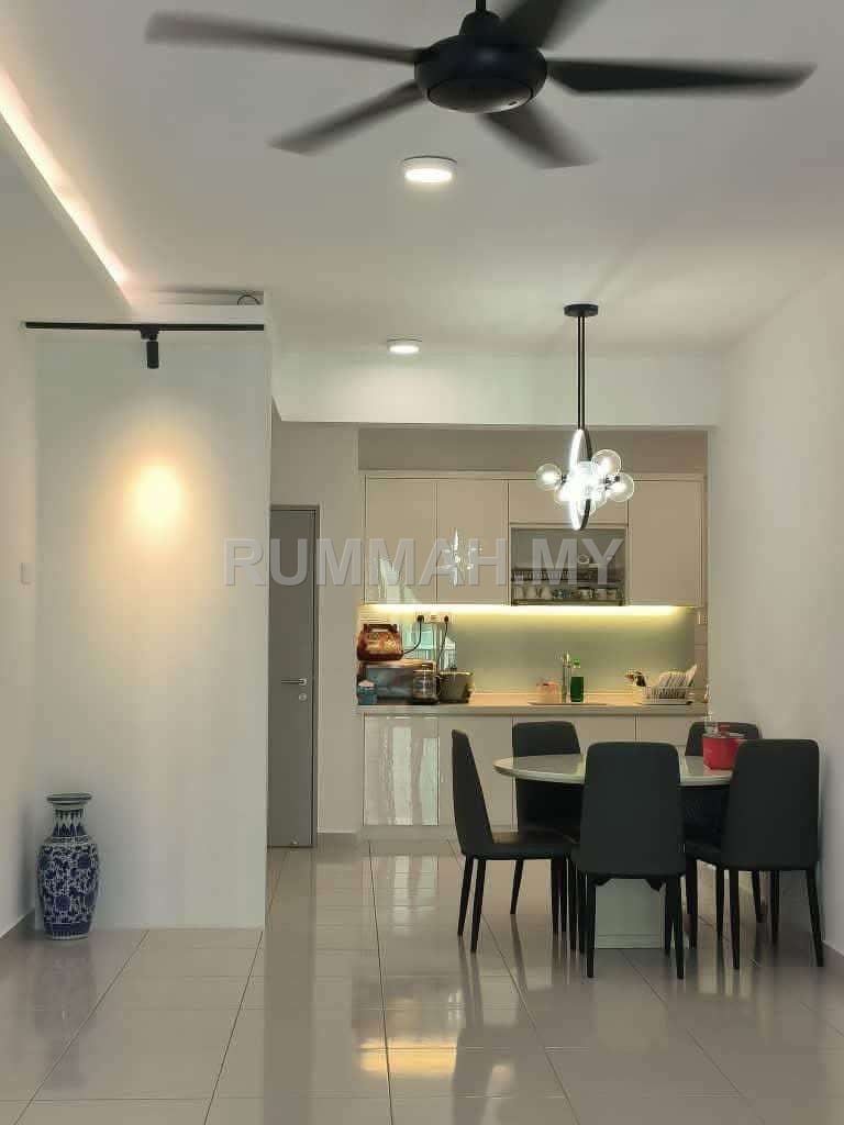 3-bedroom condo in Sungai Ara, Penang for sale -  Fairview Residence, Sungai Ara | Full Furnished