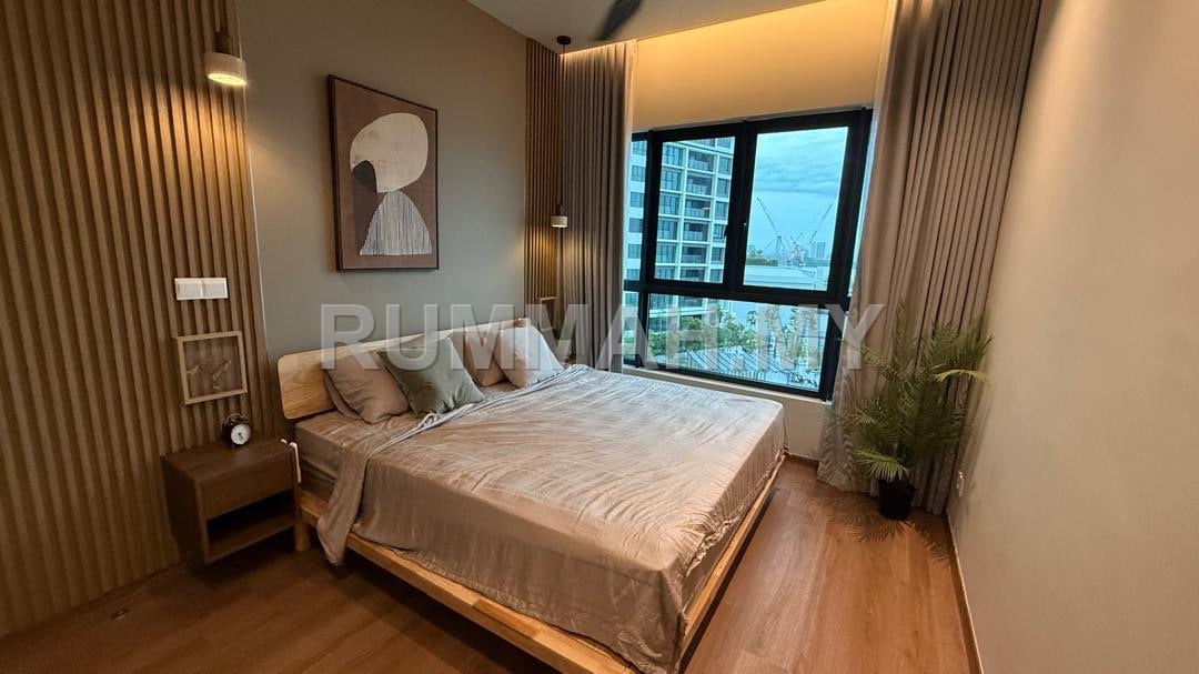 2-bedroom condo in Gelugor, Penang for rent - Mezzo @ The Light City ,1033sft, Fully Furnished