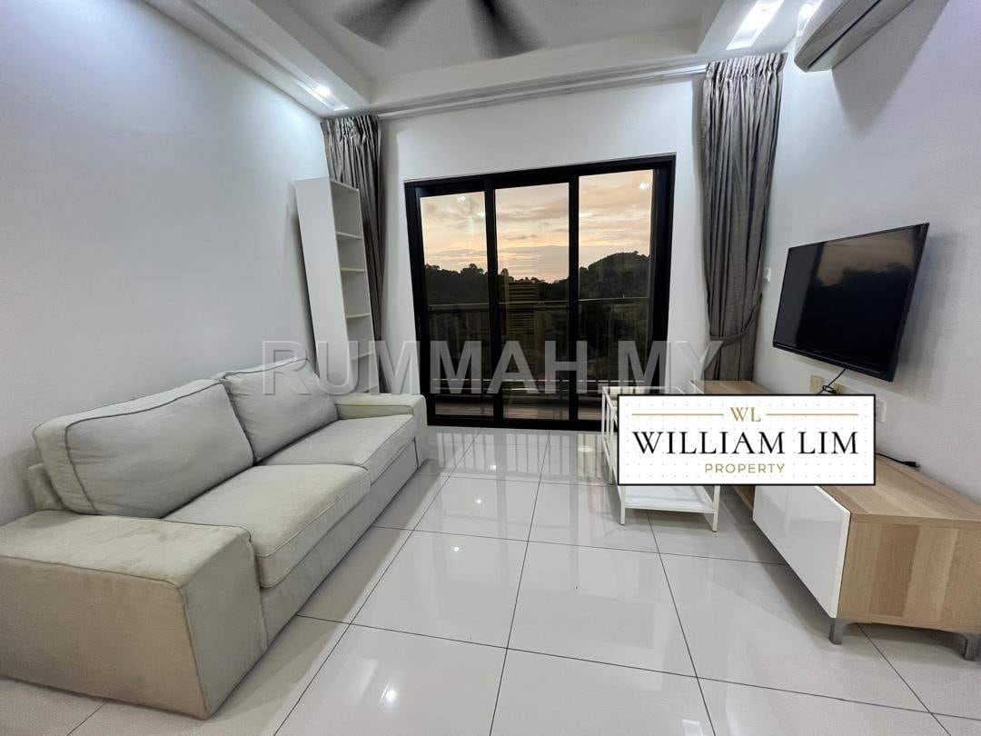 3-bedroom condo in Tanjung Tokong, Penang for rent - Tri Pinnacle High Floor Full Furnished&Reno Near  Straits Quay Gurney Lotus Tanjung Tokong