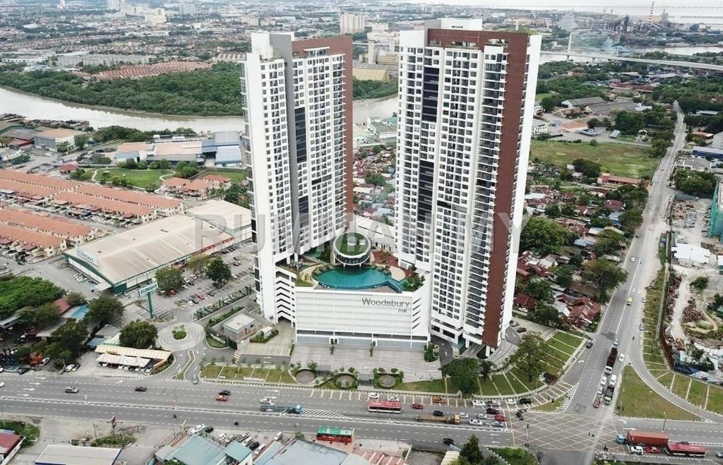 2-bedroom condo in Butterworth, Penang for sale - Condo for Sale @ Woodsbury Residence, Butterworth | Freehold