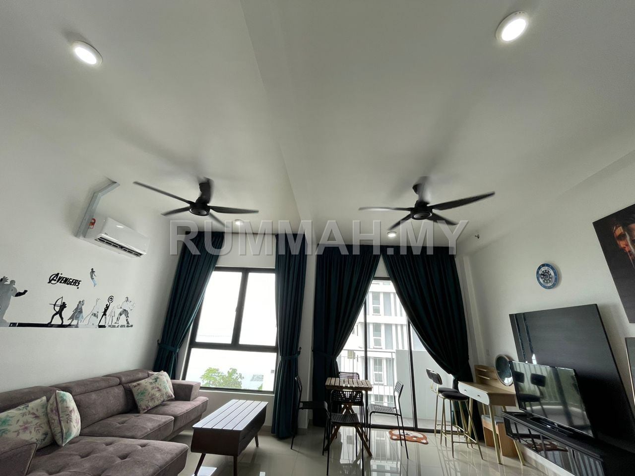 3-bedroom condo in Batu Maung, Penang for rent - M-Vista Condo High Floor 973sf 2CP Fully Furnished Batu Maung
