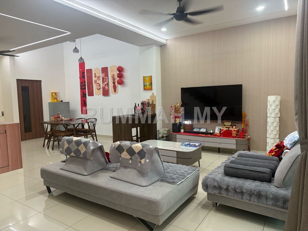 4-bedroom house in Batu Kawan, Penang for sale - Ashton Ecoworld Eco Horizon 2 Storey Renovated Batu Kawan Furnish 22 X 70 