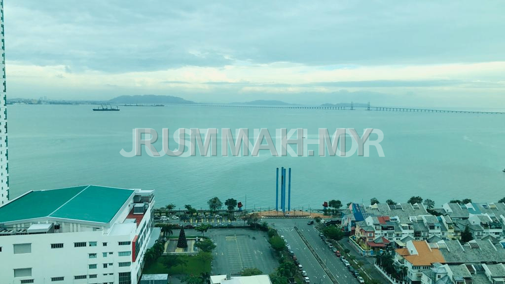 2-bedroom commercial in Jelutong, Penang for sale - Maritime Suite | Direct Seaview | Persiaran Karpal Singh