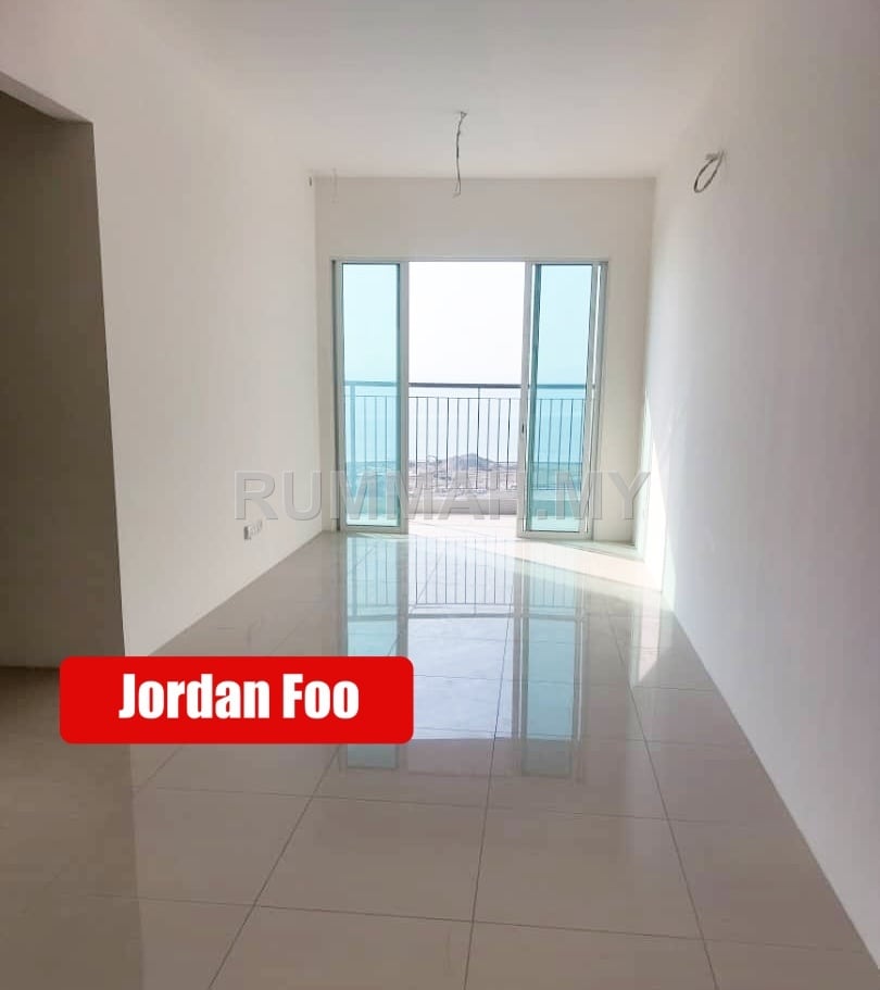 3-bedroom condo in Bayan Lepas, Penang for sale - Below Market Value Zen 6 Condo Premium floor Seaview 1050sf 3 Carpark