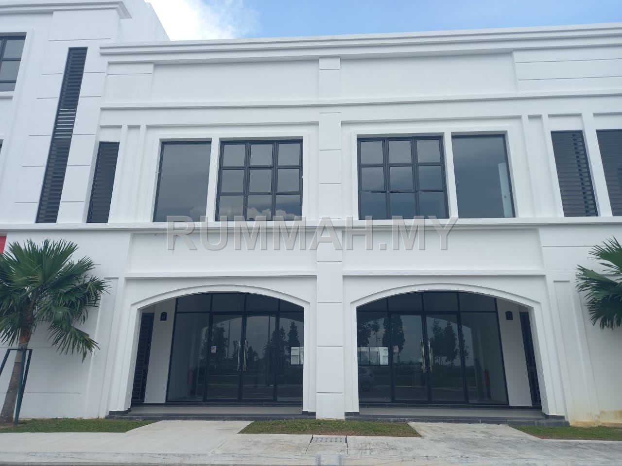 2-bedroom commercial in Batu Kawan, Penang for rent - Eco Horizon City 2 Storey Commercial Shop Office Borealis Main Road Batu Kawan