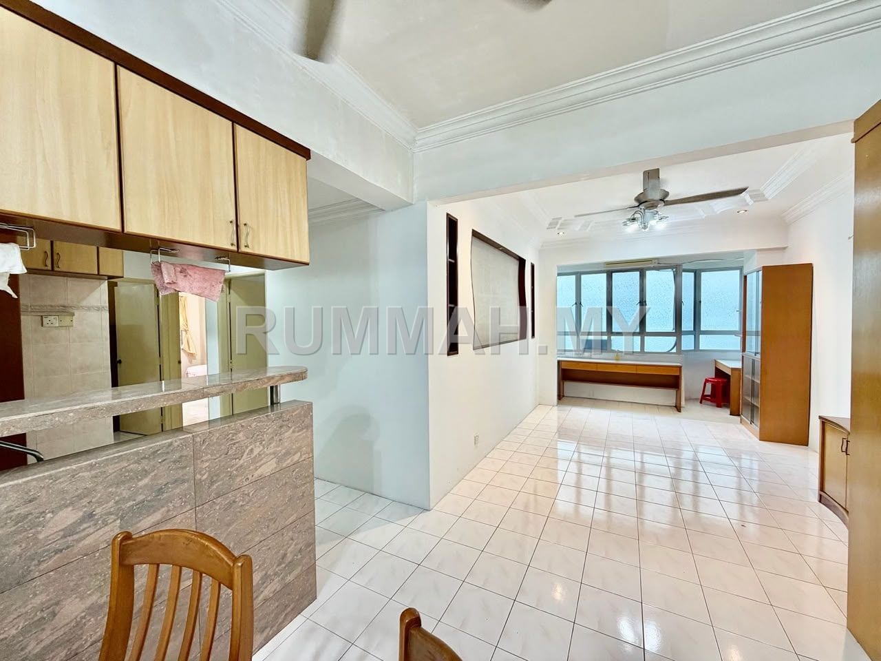 3-bedroom condo in Gelugor, Penang for rent - Gambier Height Reno Partly Furnished 1 Car Park