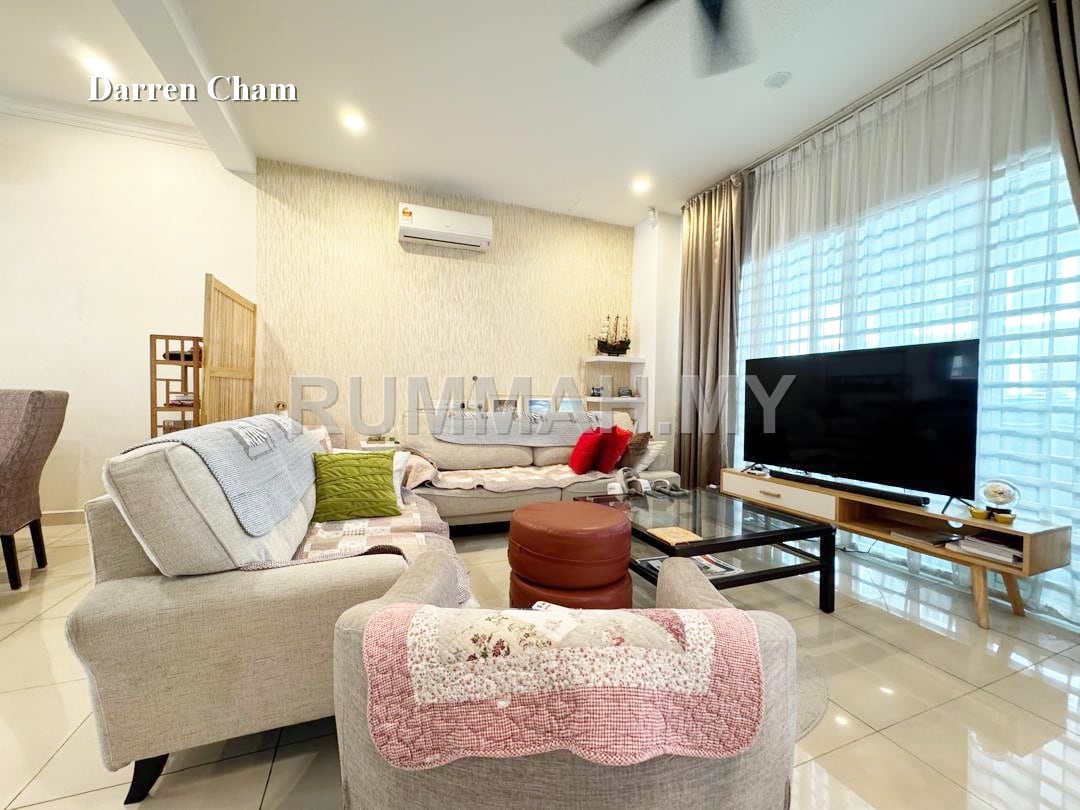 6-bedroom house in Bukit Mertajam, Penang for sale - 3.5 Storey Terrace for Sale @ Orange Villa, Bukit Mertajam | Freehold