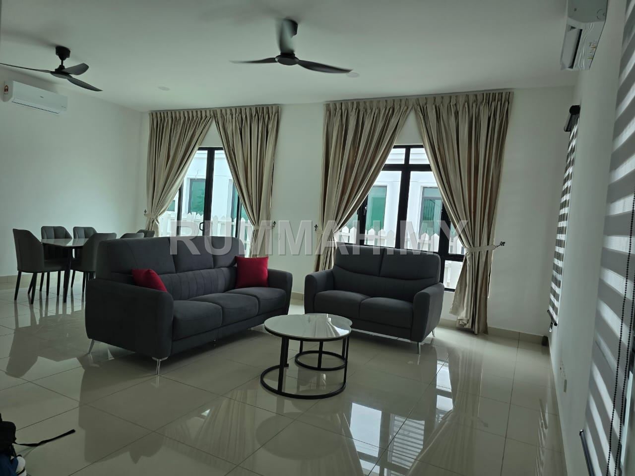 4-bedroom house in Batu Kawan, Penang for rent - Beldon Semi D Furnish Ecoworld Eco Horizon Landed House Batu Kawan 