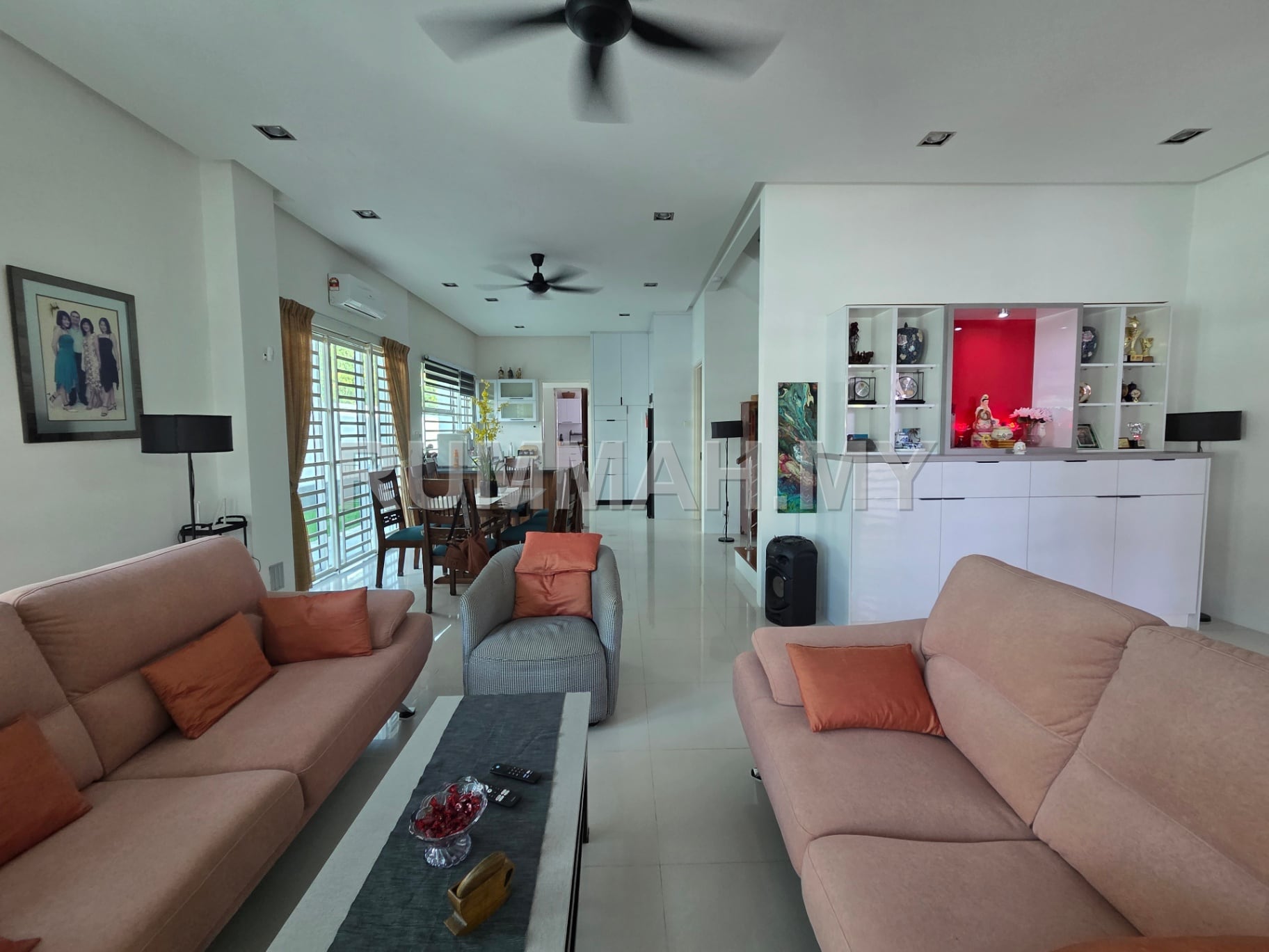 4-bedroom house in Tanjung Bungah, Penang for rent - Casa Permai 2 Storey Landed Semi D House Permai Village Tanjung Bungah 