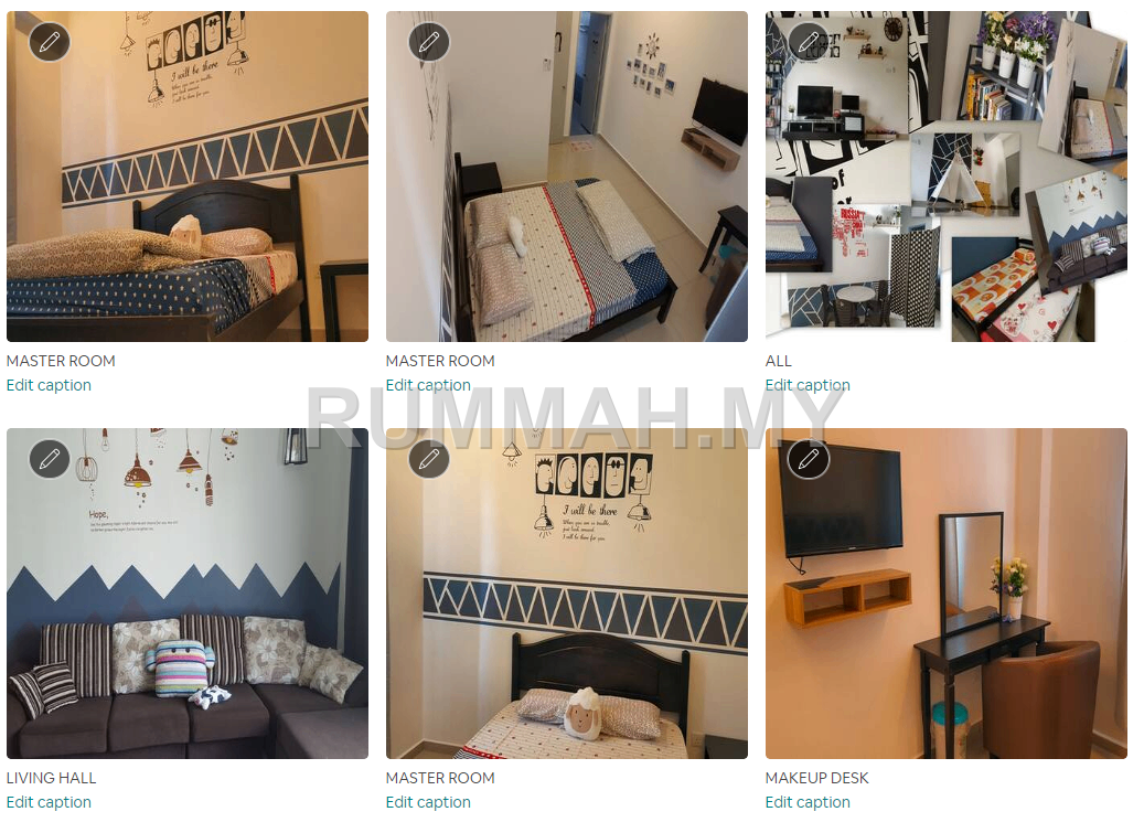 3-bedroom condo in Sungai Ara, Penang for rent - Sierra Residence