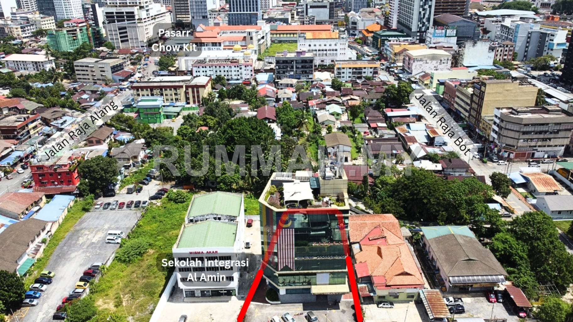 commercial in Kampung Baru, Kuala Lumpur for sale - Building for Sale @ Kampung Baru, Kuala Lumpur | Freehold