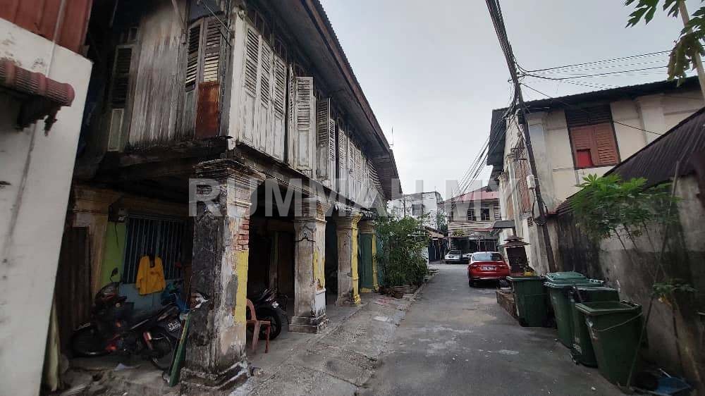 house in George Town, Penang for sale - Heritage 2 Storey Terrace House Georgetown Freehold For Sale