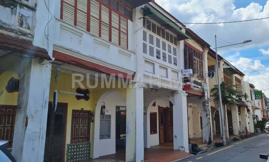 commercial in George Town, Penang for sale - City Centre Heritage Shop House Georgetown Unesco Tourist Area Hotel 