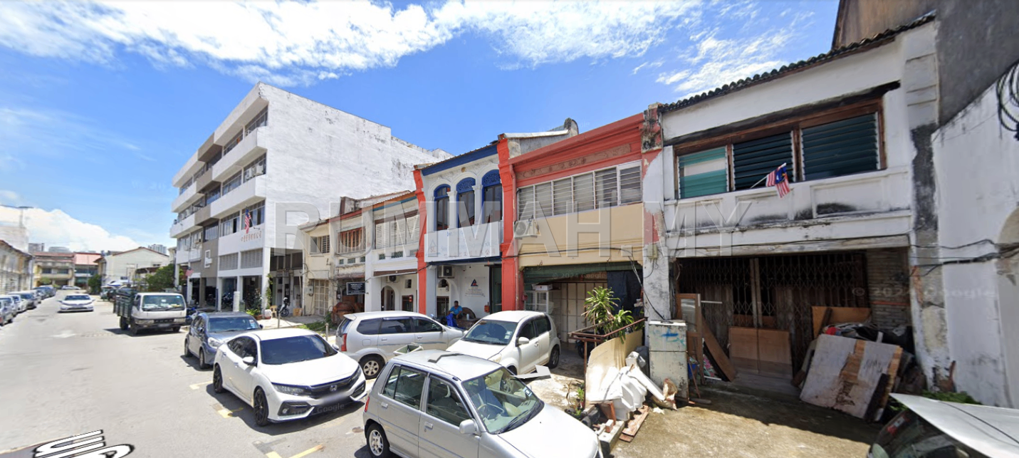 commercial in George Town, Penang for sale - Buffer Zone Heritage 2 Storey Shop House Georgetown City Unesco For Sale
