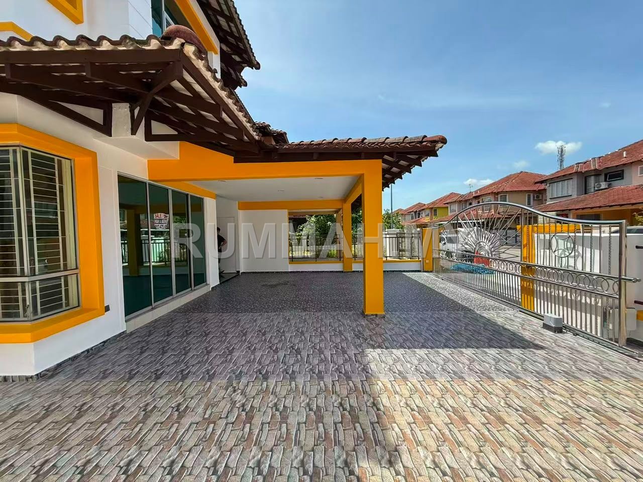 4-bedroom house in Bukit Mertajam, Penang for sale - Bm @Taman Bayu Mutiara Double Story Semi-detached for Sales 
