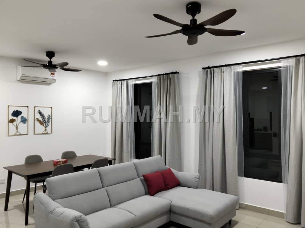 3-bedroom house in Batu Kawan, Penang for rent - Ecoworld Cohome Camdon Furnish Eco Horizon Batu Kawan Townhouse Rent