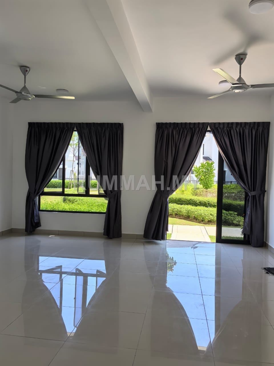 3-bedroom house in Batu Kawan, Penang for rent - Ecoworld Cohome Camdon Ground Floor Garden Unit Batu Kawan Rent