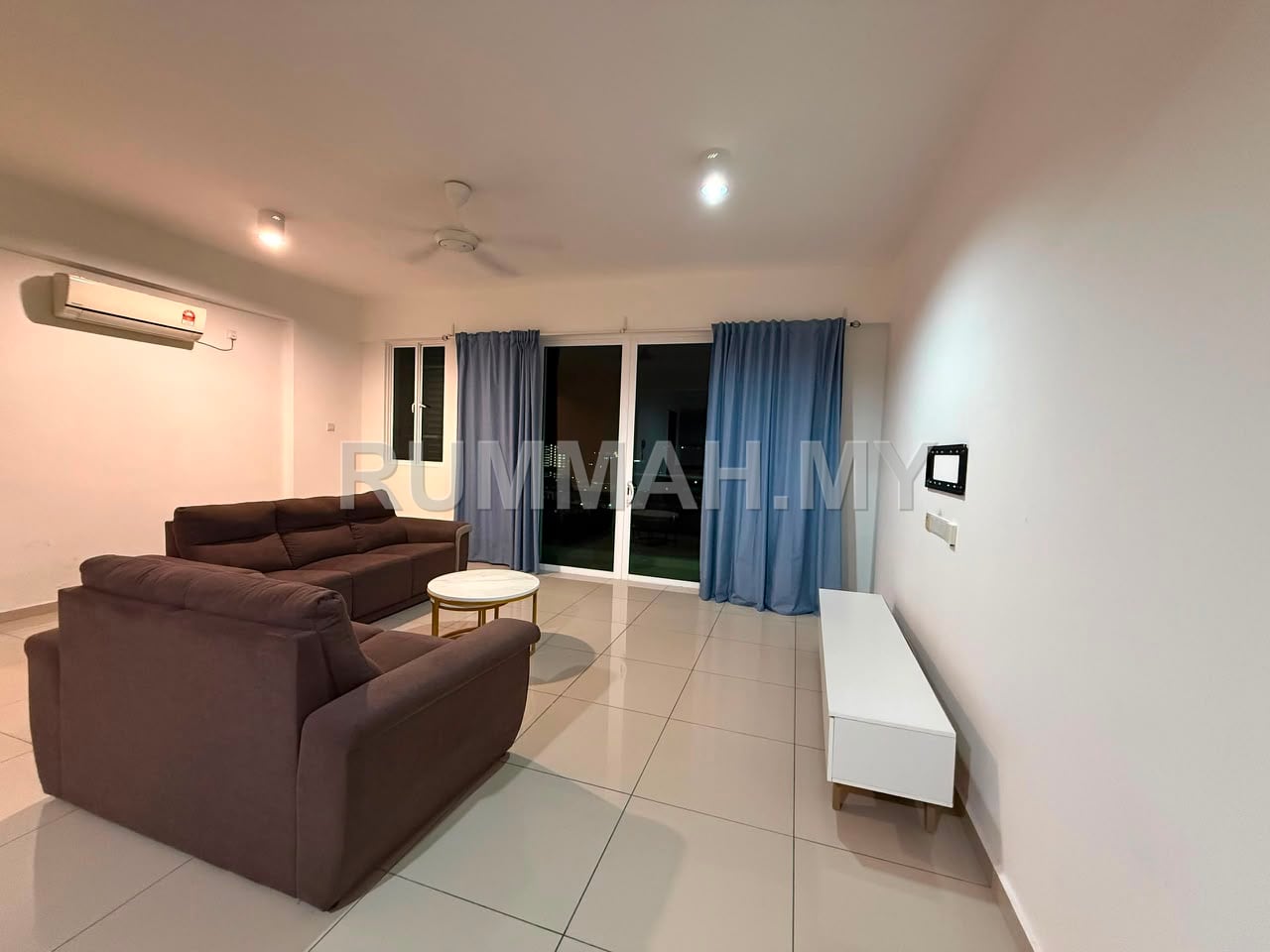 4-bedroom condo in Bukit Mertajam, Penang for rent - Bm Area @Berjaya Condo Partially Furniture for Rent 