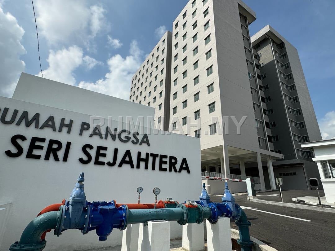 3-bedroom condo in Alma, Penang for rent - Rumah Pangsa Seri Sejahtera Alma bukit mertajam 710sf with lift 