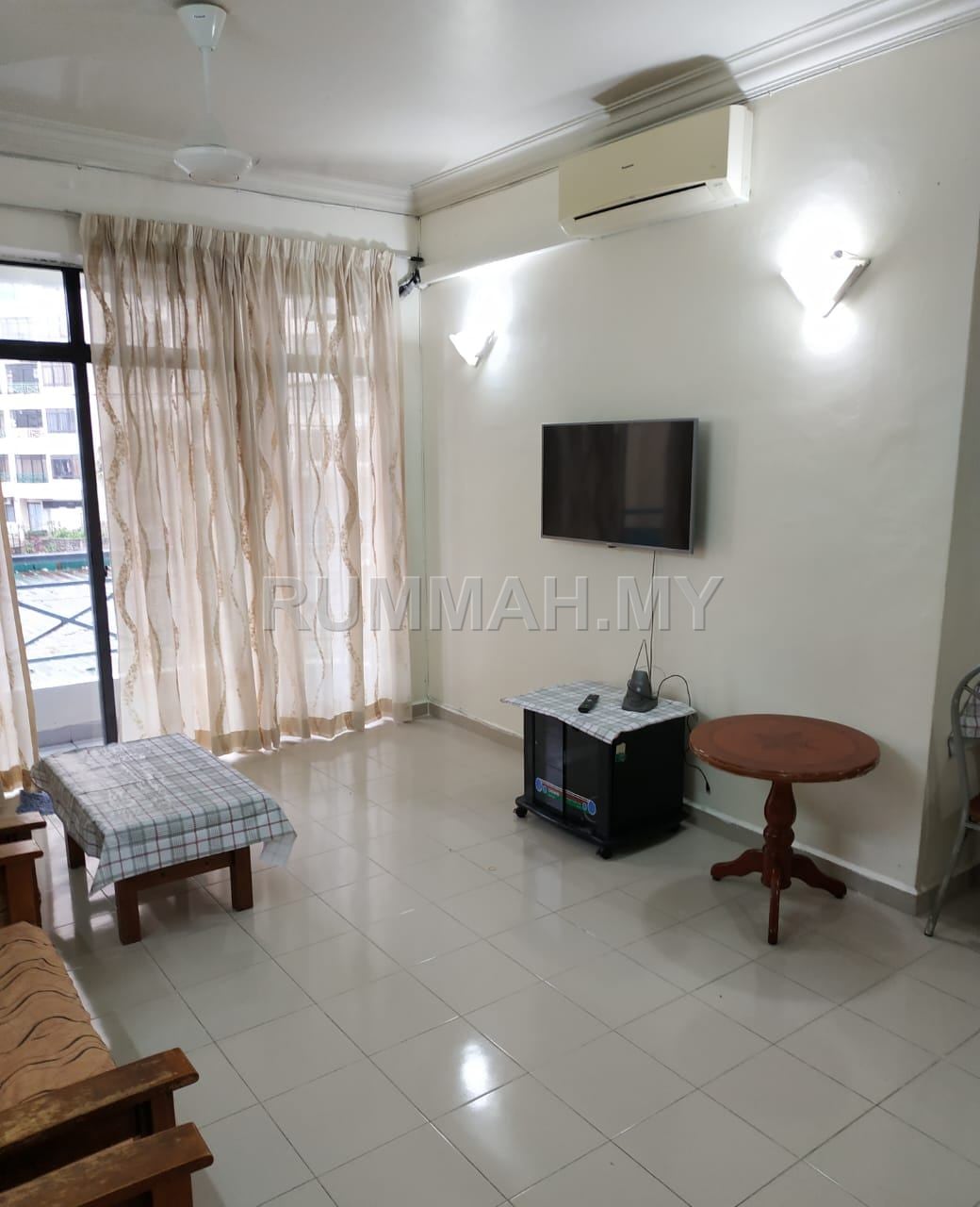 2-bedroom condo in Gelugor, Penang for rent -  Sunny Ville, Gelugor | Fully Furnished Near USM 