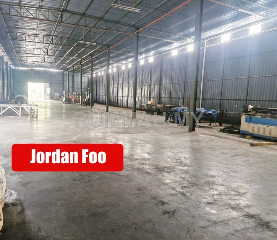 industrial in Perai, Penang for rent - 1.5 Storey Warehouse Factory Kawan Perusahaan Perai Butterworth Prai