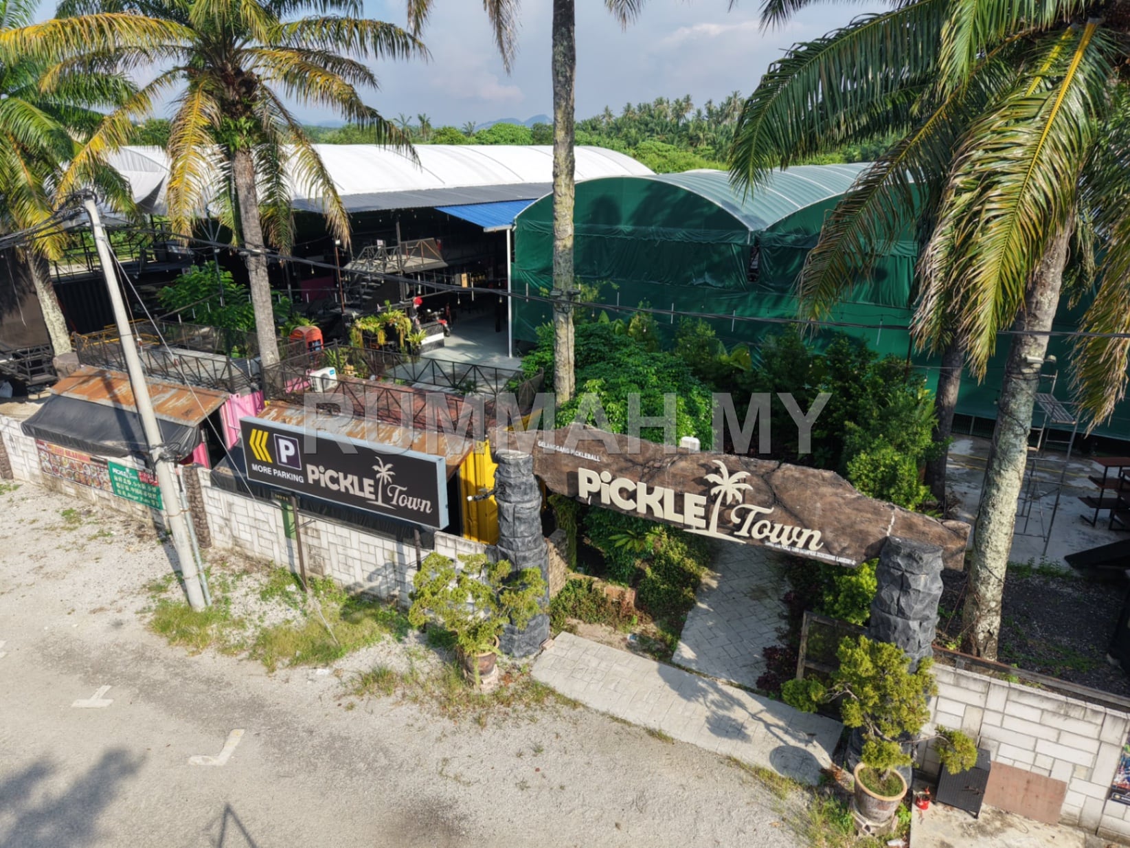 industrial in Bukit Mertajam, Penang for rent - Pickleball Sports Centre & Food Court Fully Setup Bukit Mertajam