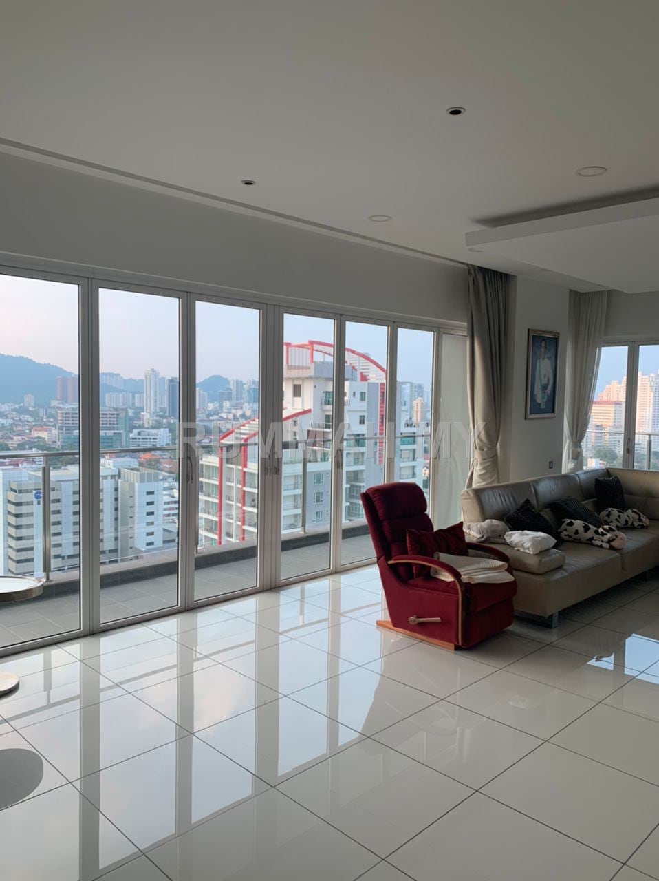 5-bedroom condo in George Town, Penang for rent - Residence 21,Jalan Macalister , Georgetown | Fully Furnished